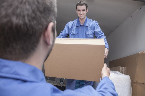 Packing and furniture handling during a Westminster commercial move