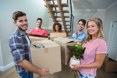 Local removal service supporting a move in Westminster