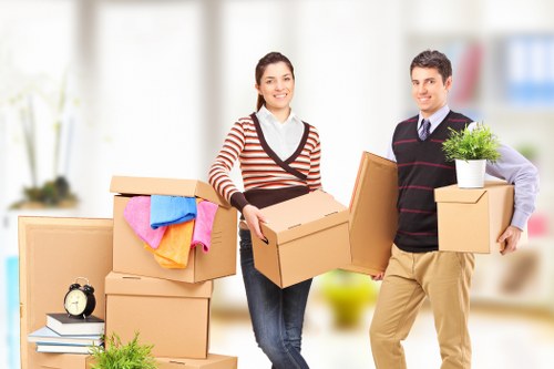 Man with a van service helping with a Westminster residential move