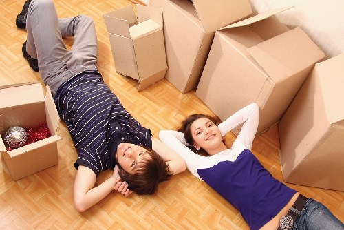 Commercial office items prepared for truck hire in Westminster