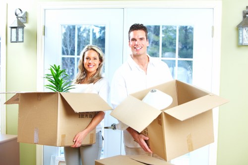 Van removal service supporting a flat move in Westminster